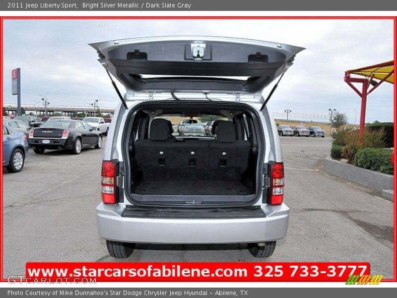 Bright Silver Metallic / Dark Slate Gray 2011 Jeep Liberty Sport