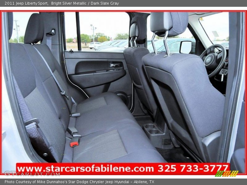 Bright Silver Metallic / Dark Slate Gray 2011 Jeep Liberty Sport