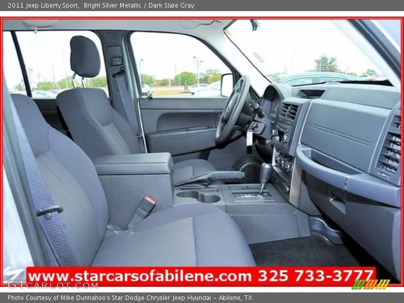 Bright Silver Metallic / Dark Slate Gray 2011 Jeep Liberty Sport