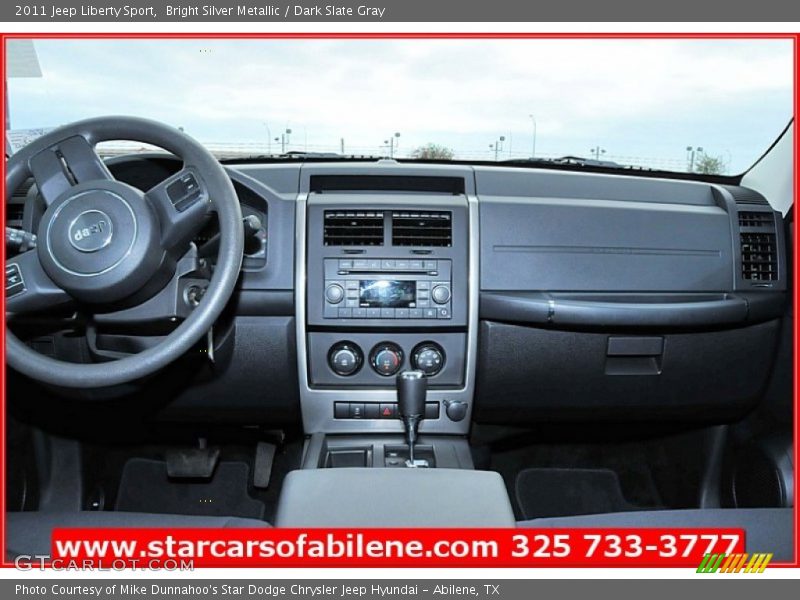 Bright Silver Metallic / Dark Slate Gray 2011 Jeep Liberty Sport