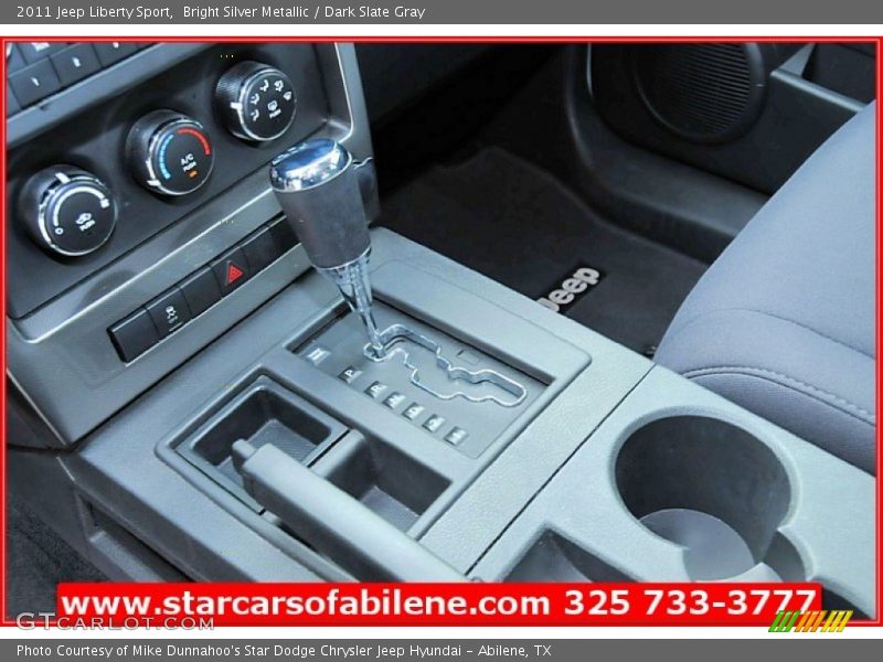 Bright Silver Metallic / Dark Slate Gray 2011 Jeep Liberty Sport