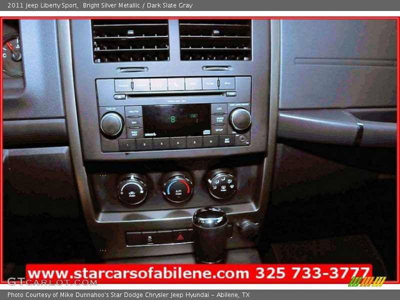 Bright Silver Metallic / Dark Slate Gray 2011 Jeep Liberty Sport