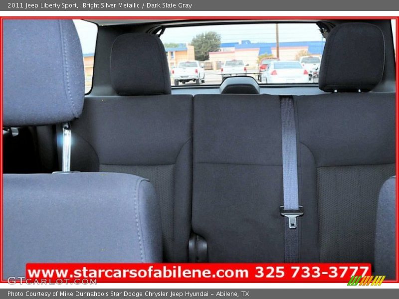 Bright Silver Metallic / Dark Slate Gray 2011 Jeep Liberty Sport