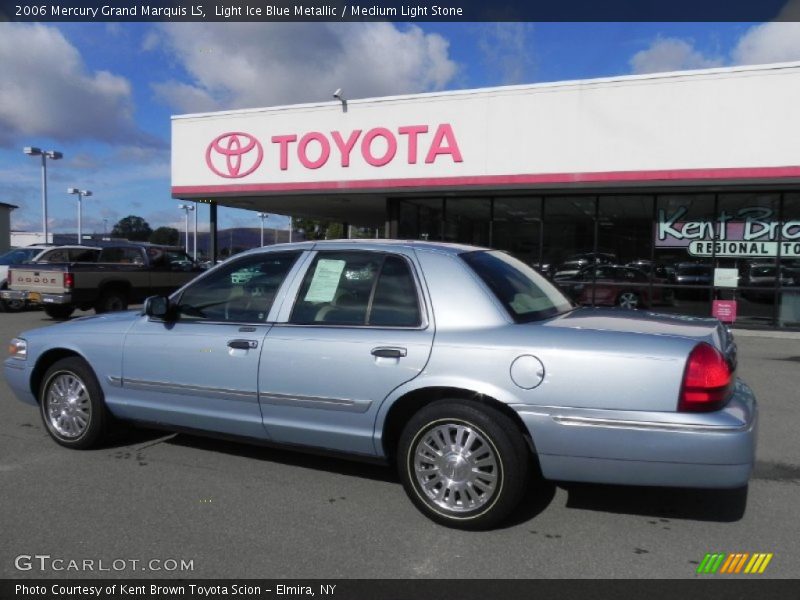 Light Ice Blue Metallic / Medium Light Stone 2006 Mercury Grand Marquis LS