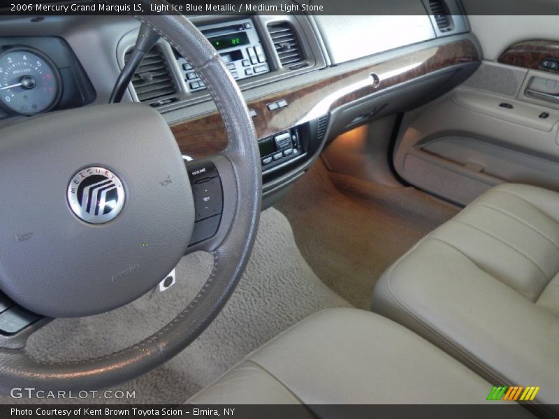 Light Ice Blue Metallic / Medium Light Stone 2006 Mercury Grand Marquis LS