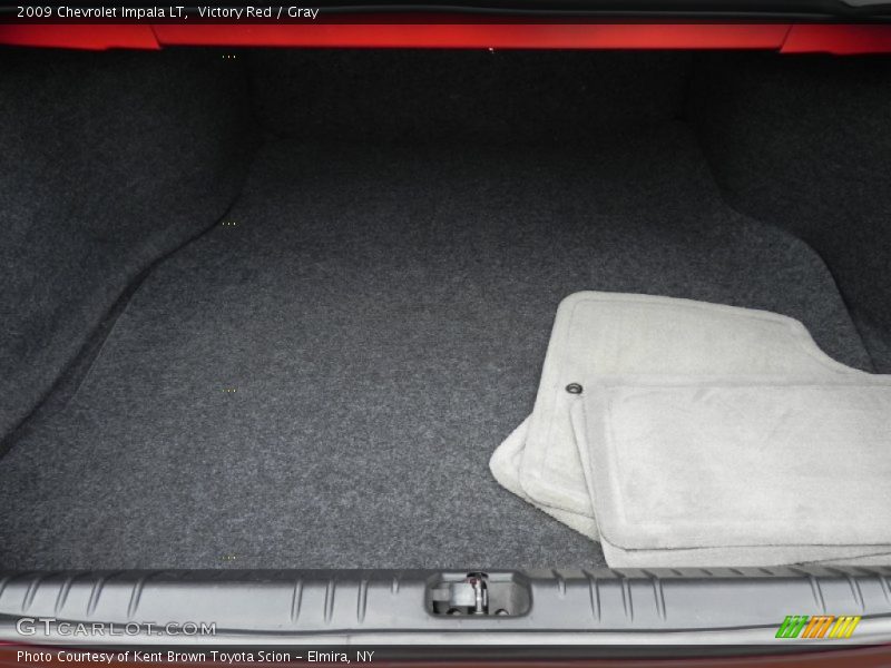 Victory Red / Gray 2009 Chevrolet Impala LT