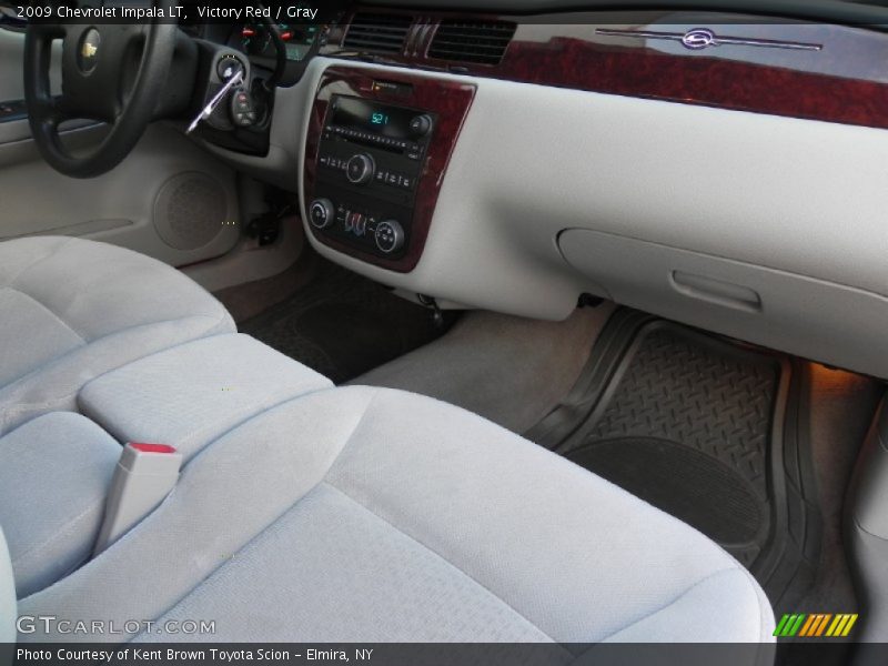 Victory Red / Gray 2009 Chevrolet Impala LT