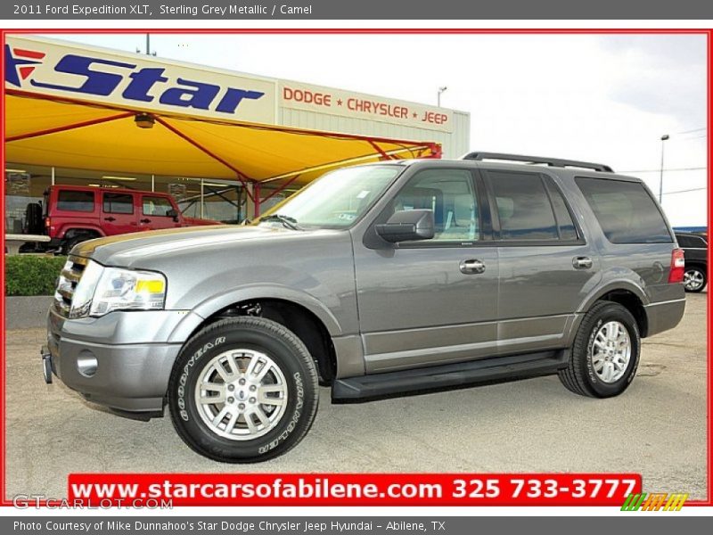 Sterling Grey Metallic / Camel 2011 Ford Expedition XLT