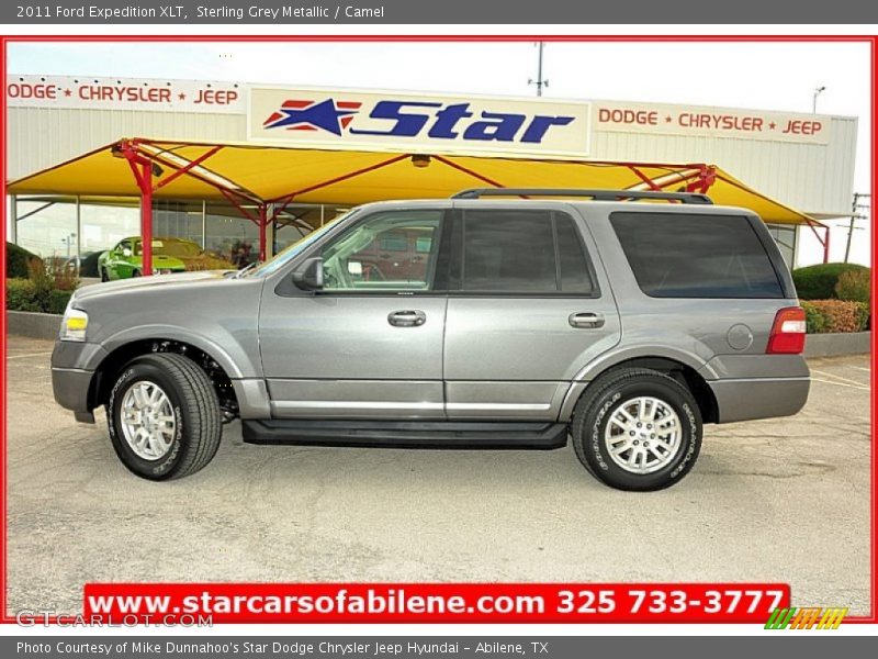 Sterling Grey Metallic / Camel 2011 Ford Expedition XLT