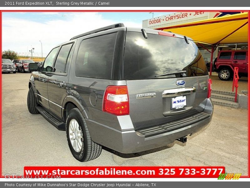 Sterling Grey Metallic / Camel 2011 Ford Expedition XLT