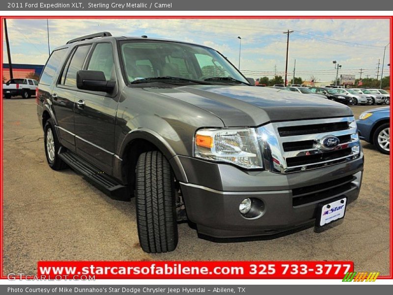 Sterling Grey Metallic / Camel 2011 Ford Expedition XLT