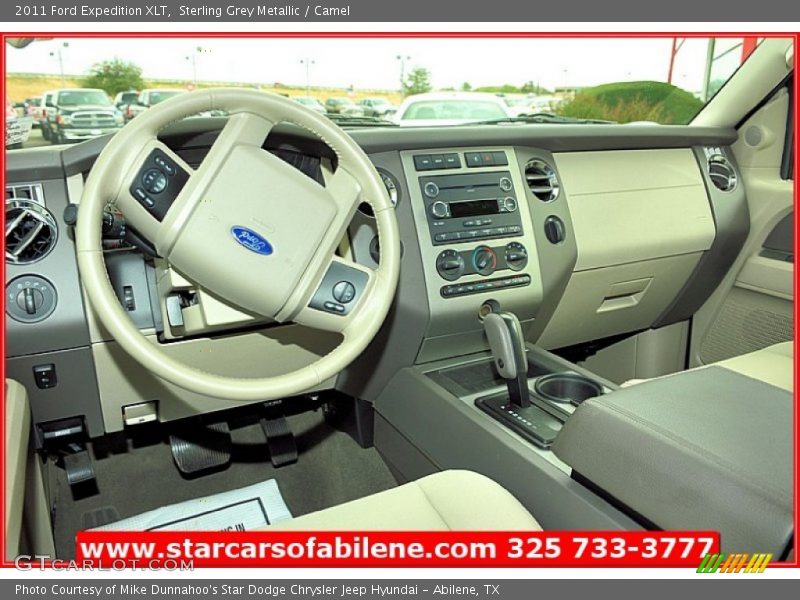 Sterling Grey Metallic / Camel 2011 Ford Expedition XLT