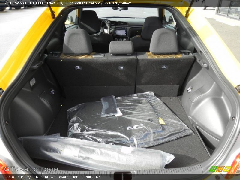 High Voltage Yellow / RS Black/Yellow 2012 Scion tC Release Series 7.0
