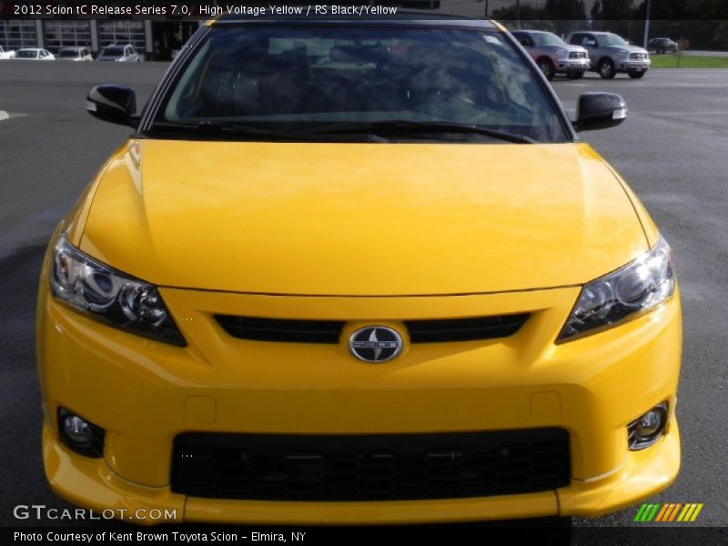 High Voltage Yellow / RS Black/Yellow 2012 Scion tC Release Series 7.0
