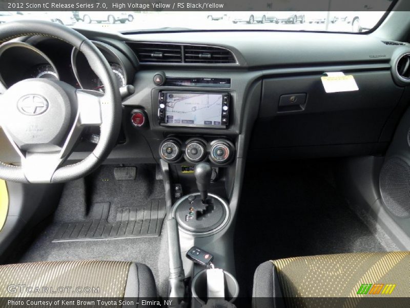 High Voltage Yellow / RS Black/Yellow 2012 Scion tC Release Series 7.0