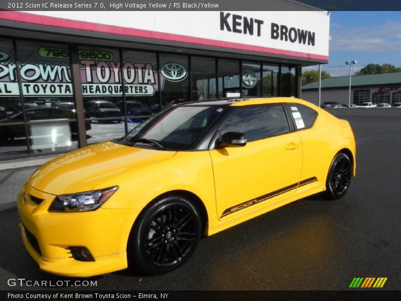 High Voltage Yellow / RS Black/Yellow 2012 Scion tC Release Series 7.0