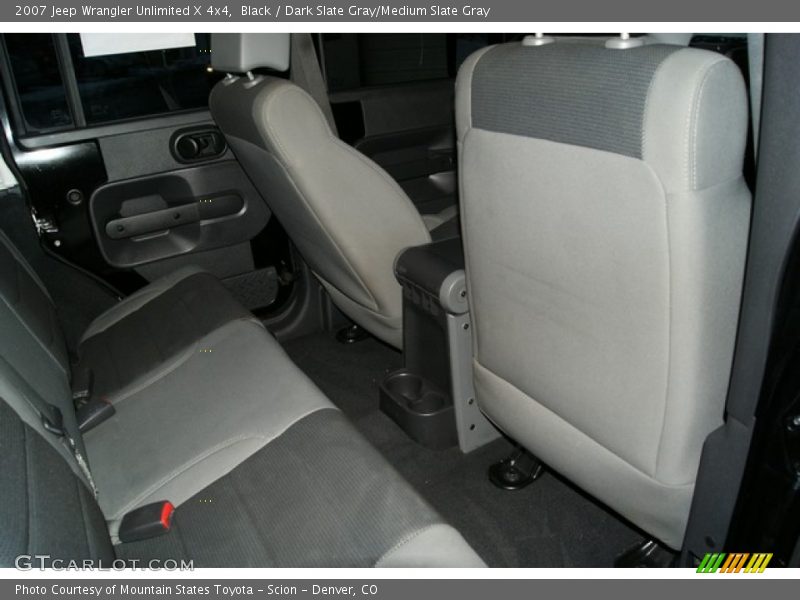 Black / Dark Slate Gray/Medium Slate Gray 2007 Jeep Wrangler Unlimited X 4x4