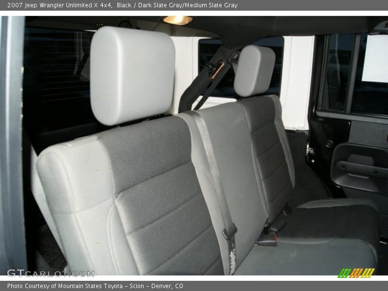 Black / Dark Slate Gray/Medium Slate Gray 2007 Jeep Wrangler Unlimited X 4x4