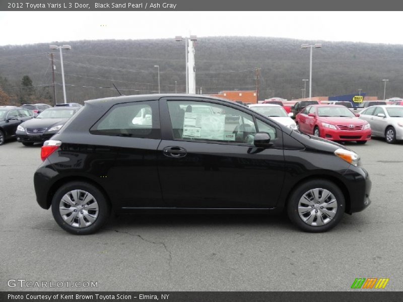  2012 Yaris L 3 Door Black Sand Pearl