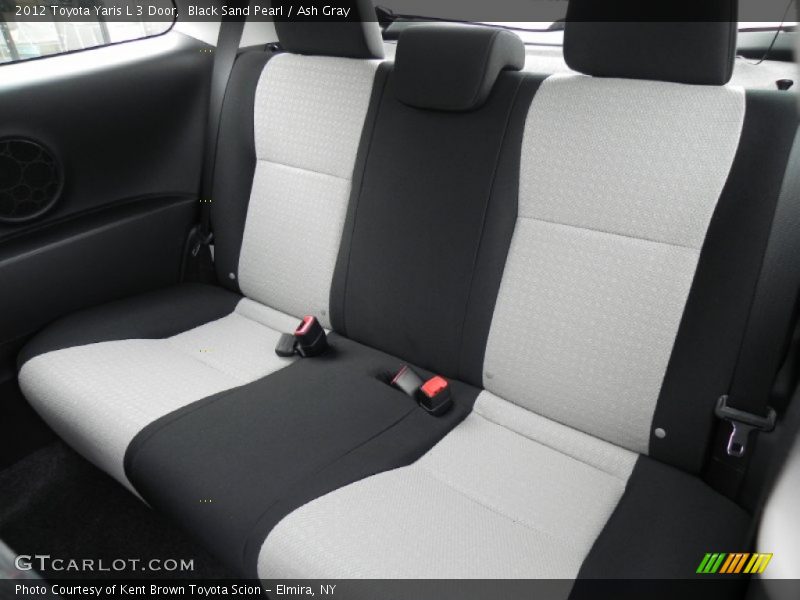  2012 Yaris L 3 Door Ash Gray Interior