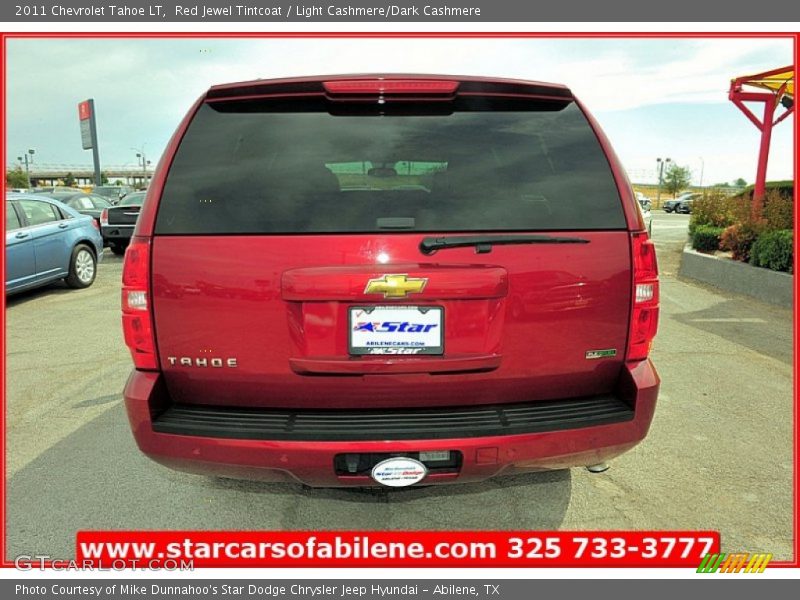 Red Jewel Tintcoat / Light Cashmere/Dark Cashmere 2011 Chevrolet Tahoe LT