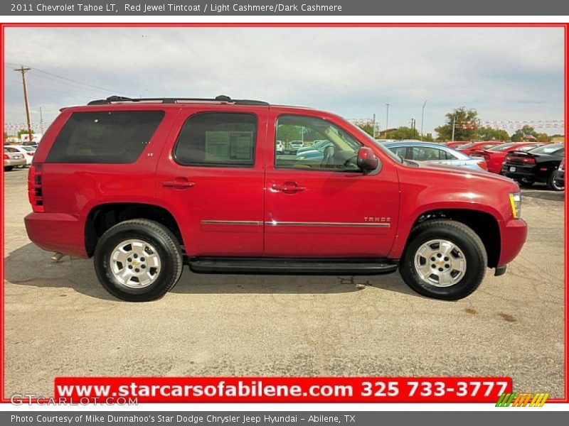 Red Jewel Tintcoat / Light Cashmere/Dark Cashmere 2011 Chevrolet Tahoe LT