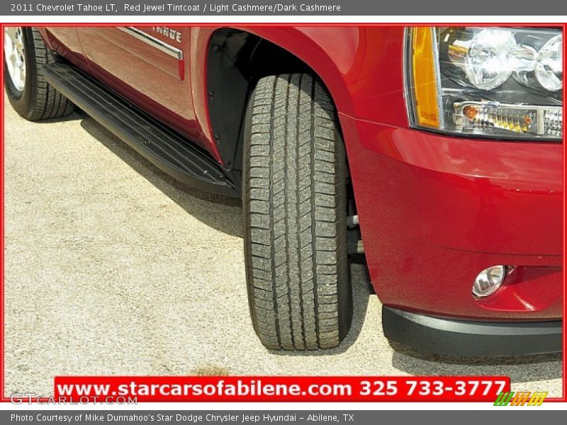 Red Jewel Tintcoat / Light Cashmere/Dark Cashmere 2011 Chevrolet Tahoe LT