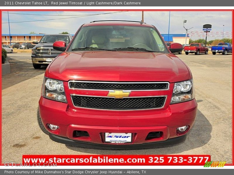 Red Jewel Tintcoat / Light Cashmere/Dark Cashmere 2011 Chevrolet Tahoe LT