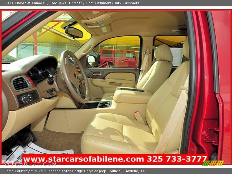 Red Jewel Tintcoat / Light Cashmere/Dark Cashmere 2011 Chevrolet Tahoe LT