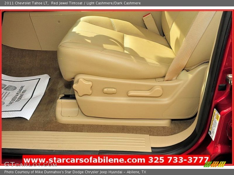 Red Jewel Tintcoat / Light Cashmere/Dark Cashmere 2011 Chevrolet Tahoe LT