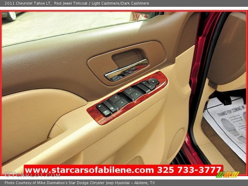 Red Jewel Tintcoat / Light Cashmere/Dark Cashmere 2011 Chevrolet Tahoe LT