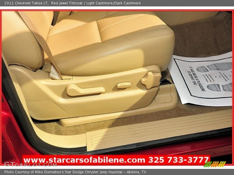 Red Jewel Tintcoat / Light Cashmere/Dark Cashmere 2011 Chevrolet Tahoe LT