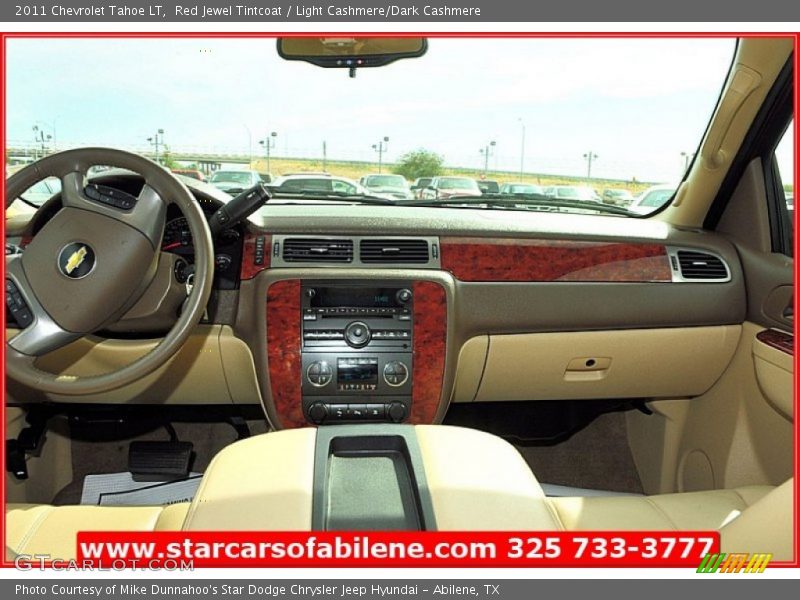 Red Jewel Tintcoat / Light Cashmere/Dark Cashmere 2011 Chevrolet Tahoe LT