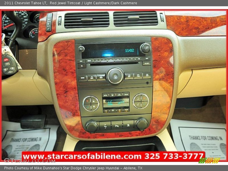 Red Jewel Tintcoat / Light Cashmere/Dark Cashmere 2011 Chevrolet Tahoe LT