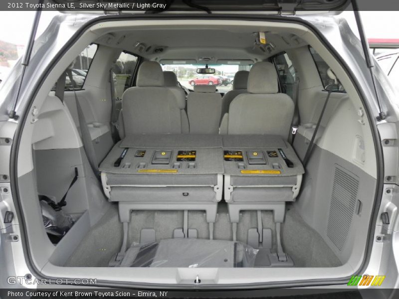 Silver Sky Metallic / Light Gray 2012 Toyota Sienna LE