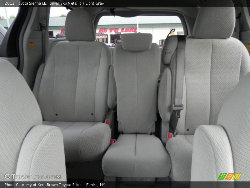 Silver Sky Metallic / Light Gray 2012 Toyota Sienna LE