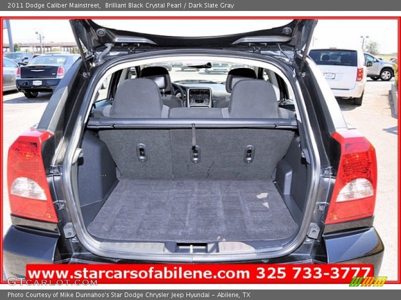 Brilliant Black Crystal Pearl / Dark Slate Gray 2011 Dodge Caliber Mainstreet