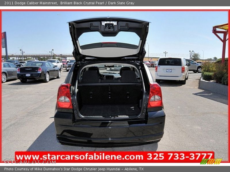 Brilliant Black Crystal Pearl / Dark Slate Gray 2011 Dodge Caliber Mainstreet