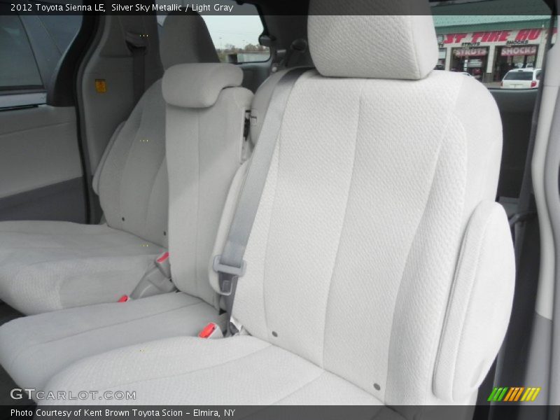 Silver Sky Metallic / Light Gray 2012 Toyota Sienna LE