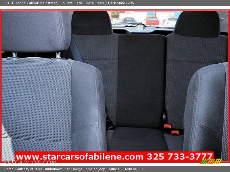 Brilliant Black Crystal Pearl / Dark Slate Gray 2011 Dodge Caliber Mainstreet