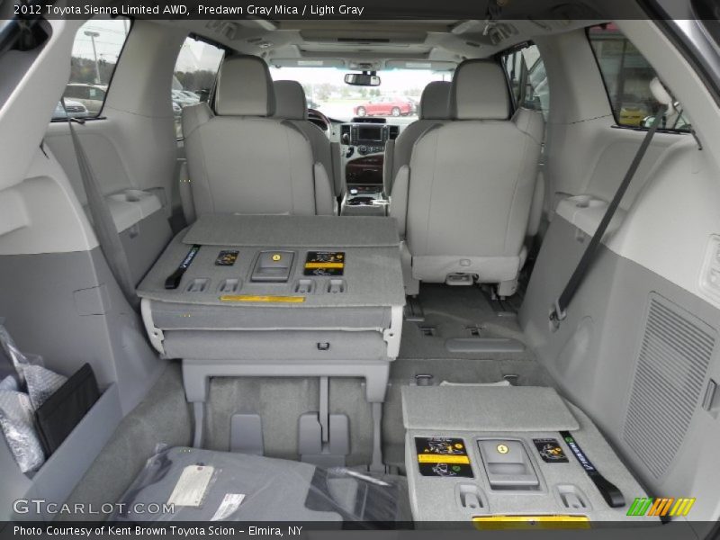  2012 Sienna Limited AWD Trunk