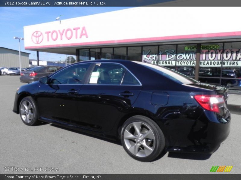 Attitude Black Metallic / Black 2012 Toyota Camry SE V6