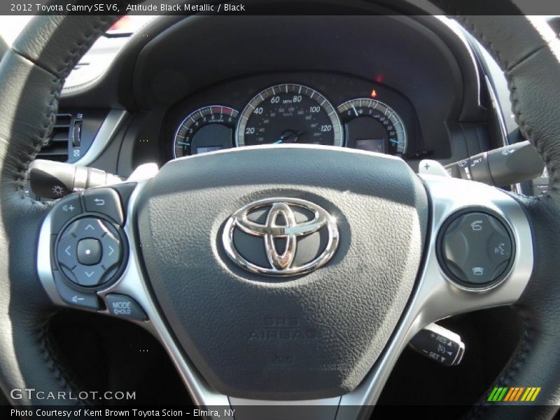 Attitude Black Metallic / Black 2012 Toyota Camry SE V6