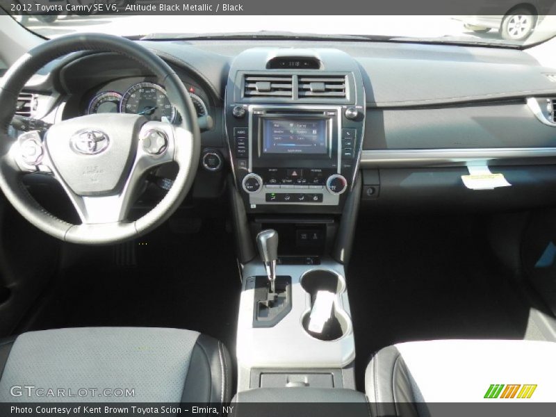 Dashboard of 2012 Camry SE V6