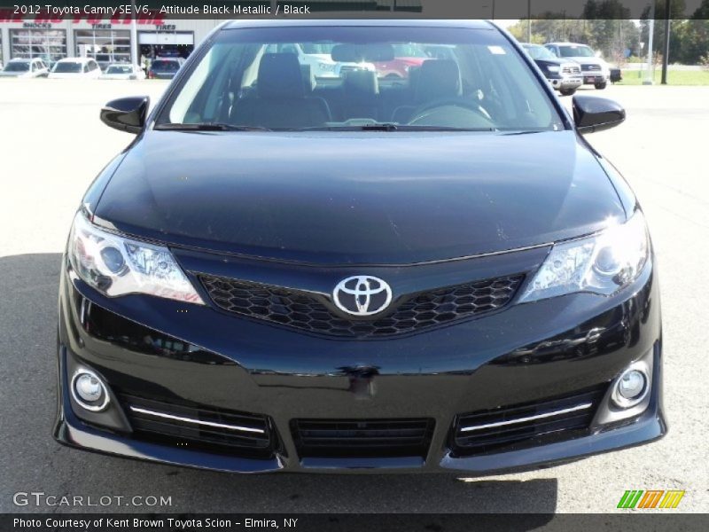  2012 Camry SE V6 Attitude Black Metallic