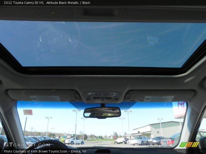 Attitude Black Metallic / Black 2012 Toyota Camry SE V6