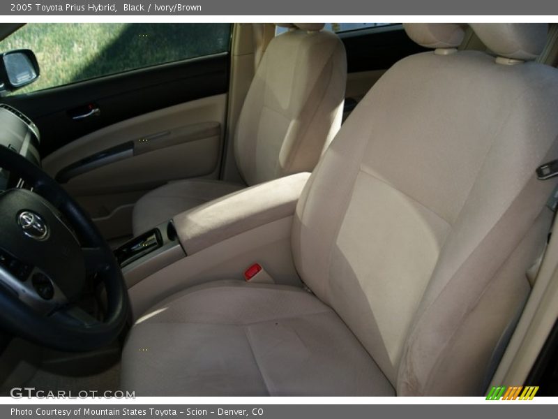 Black / Ivory/Brown 2005 Toyota Prius Hybrid