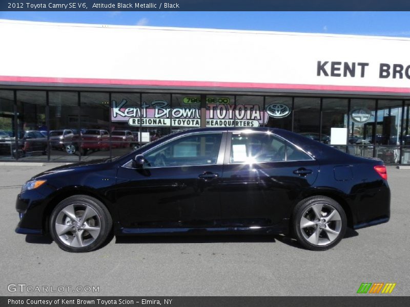 Attitude Black Metallic / Black 2012 Toyota Camry SE V6