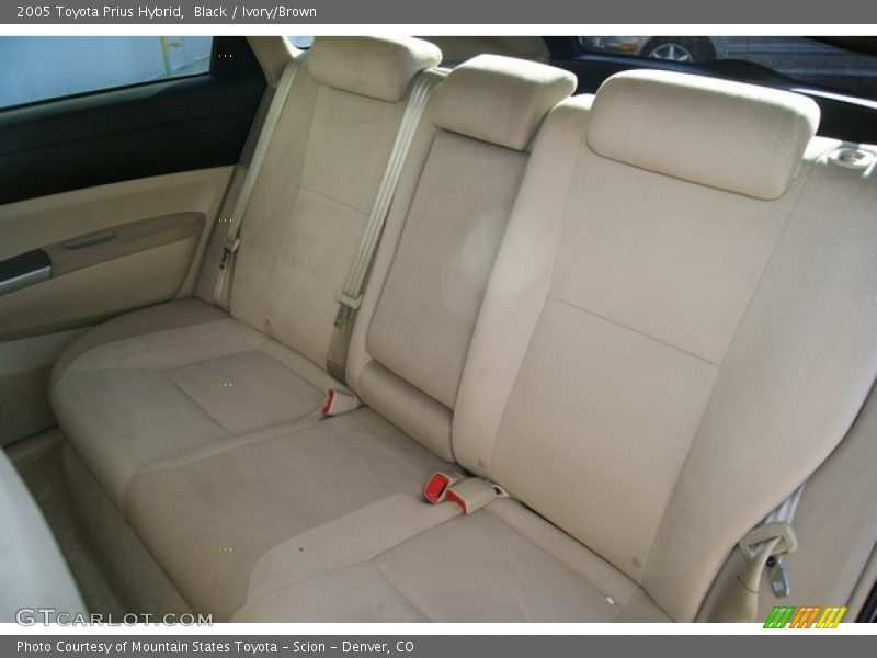 Black / Ivory/Brown 2005 Toyota Prius Hybrid