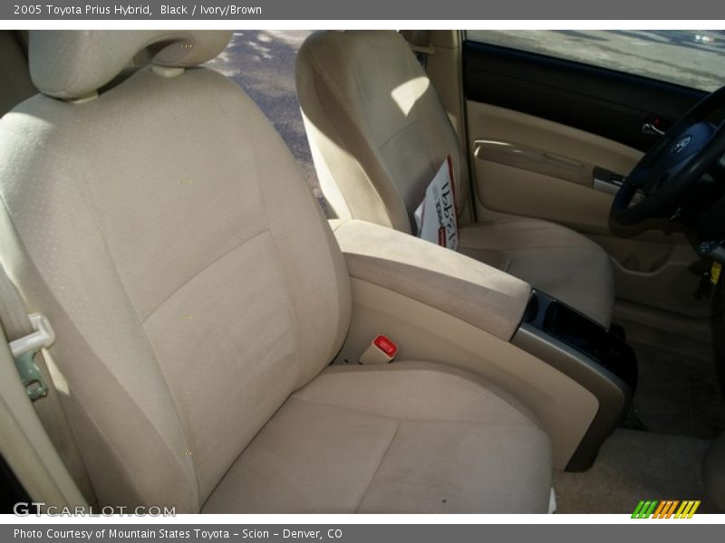 Black / Ivory/Brown 2005 Toyota Prius Hybrid